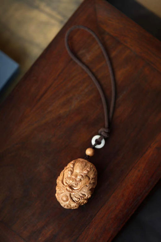 飞龙吐珠°老山檀香挂件手把件 商品图5