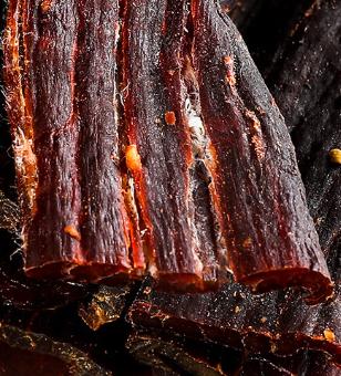 青海果洛州玛沁县80g有机卤汁牦牛肉(原味)80g/盒 商品图2