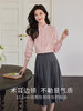 【年终特卖】熙世界女士衬衫2025早春新款法式宫廷风木耳边上衣洋气时尚小衫 商品缩略图1