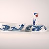 不仁斋 人气新款釉中贴花青花云纹 青花盘 餐盘 餐具 商品缩略图6