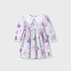 女童纯棉印花长袖连衣裙裙子春季新款安奈儿童装实体店同款XG413618 商品缩略图5