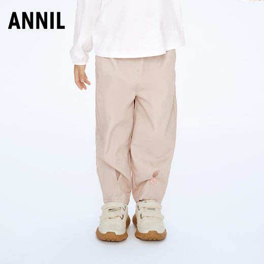 女童休闲萝卜裤单裤裤子新款安奈儿童装实体店同款XG416542 商品图0