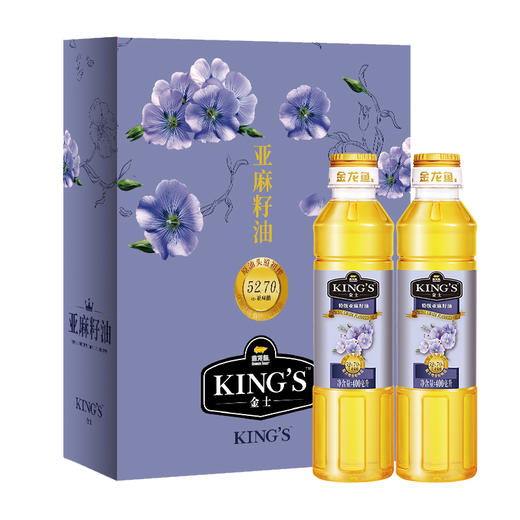 金龙鱼King's 亚麻籽油800ml 商品图1