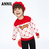 男童圆领毛衣新款安奈儿童装实体店同款XB414576 商品缩略图0
