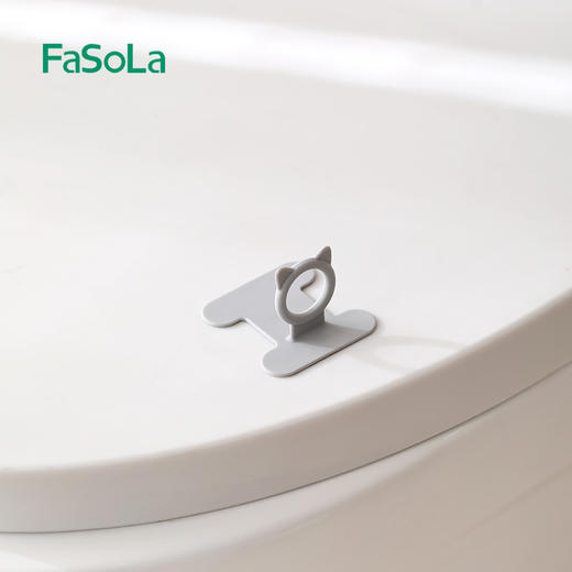 FaSoLa卫生间马桶提盖器掀马桶盖把手防脏硅胶马桶拉手揭盖器神器 商品图12