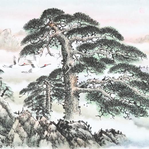 《松鹤吉祥图》古新华 商品图2