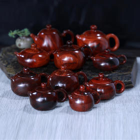 小叶紫檀把把壶°大&中&小（款式随机）