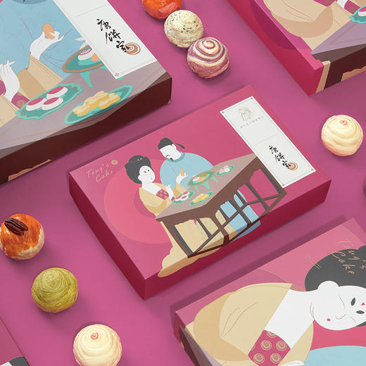 唐饼家蛋黄酥唐彩酥礼盒|手工制作，松化香浓又低糖，8个口味吃到爽！ 商品图7