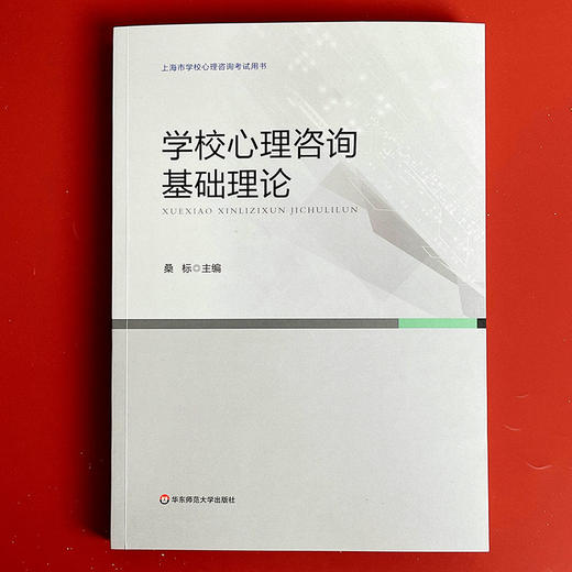 学校心理咨询基础理论 上海市学校心理咨询考试培训用书 商品图1