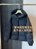 小暖炉90白鹅绒羽绒服！2024经典短款三防面料连帽面包泡芙羽绒服！ 商品缩略图2