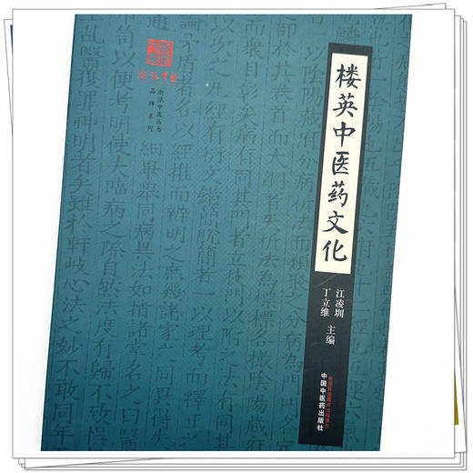 楼英中医药文化 江凌圳 丁立维 主编 中国中医药出版社 浙派中医丛书 品牌系列 商品图3