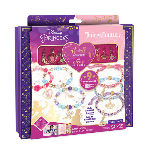 make it real美益睿 迪士尼公主×Juicy Couture轻奢梦幻DIY玩具套装MIRC4442 商品图0