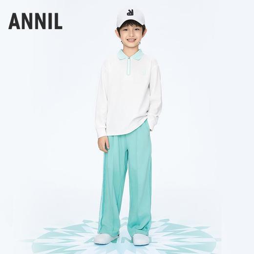 男童透气抗菌POLO衫针织衫新款安奈儿童装实体店同款AB411516 商品图2