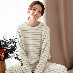 康妮雅女式长袖长裤套头套装