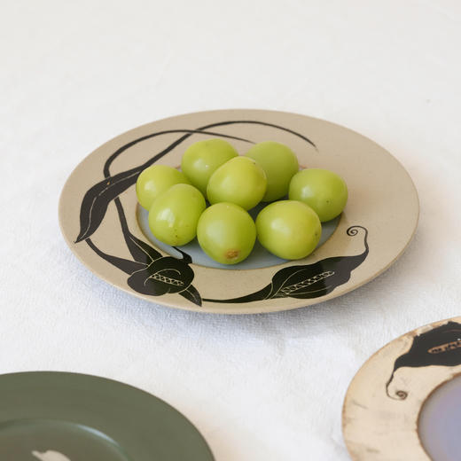 林智颖 马蹄莲 百合杯 盘 陶瓷 商品图3