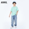 男女童弹力保型滑爽亲子装圆领短袖新款安奈儿童装实体店同款AM411565 商品缩略图5