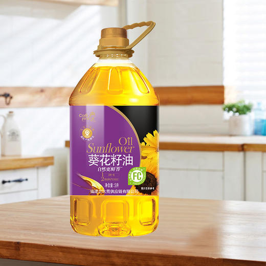 北大荒·典选葵花籽油5L 商品图4