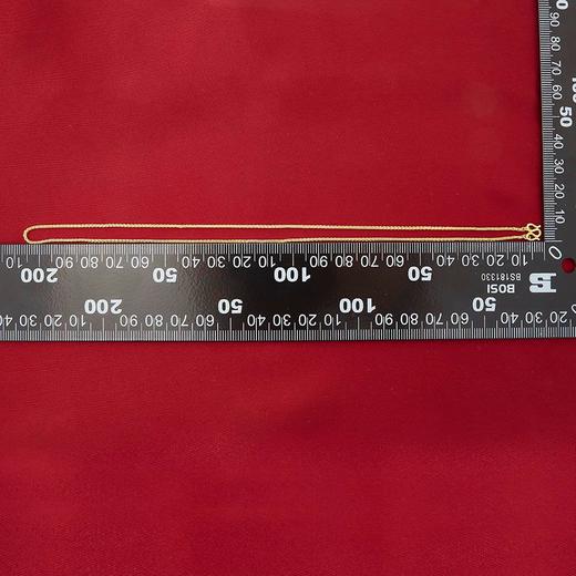 【限时克减150元】足金999.9 圆肖邦项链(XL00014-01)补差价）补差价）预售产品下单后不退款不退货不换货不补差价 商品图3