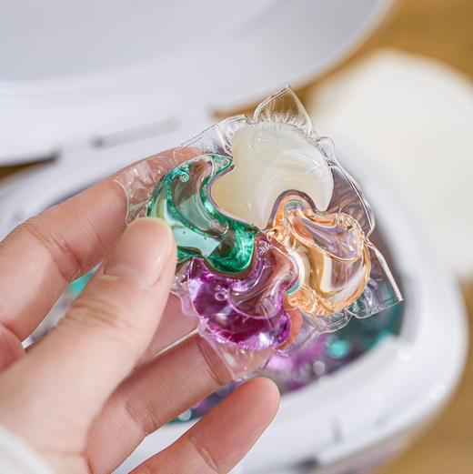 Seeyoulady深层清洁浓缩酵素四合一柔顺洗衣凝珠8X洁净除菌（2罐一组共100颗） 商品图5