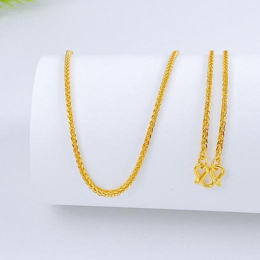 【限时克减150元】足金999.9 方肖邦链项链(XL00013-02)预售产品下单后不退款不退货不换货不补差价 商品图1