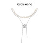 lost in echo原创设计师款Yetti荡秋千双层高级感流线项链锁骨链 商品缩略图0