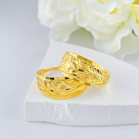 【限时克减128元】足金999 (足金999字印)5G黄金车花花卉蛇肚耳包(5GES00308)（预售产品下单后不退款不退货不换货不补差价）（预售产品下单后不退款不退货不换货不补差价）