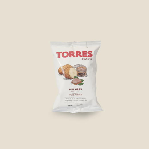 多瑞士牌鹅肝味薯片 50g 商品图0