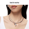 lost in echo原创设计师款Yetti雪怪滚雪球双层珍珠项链锁骨链女 商品缩略图3