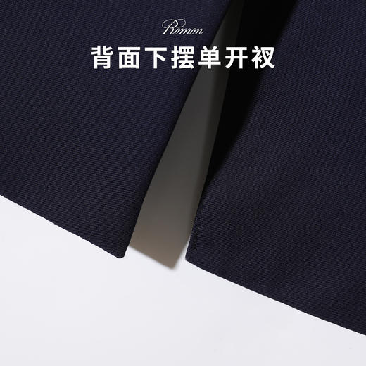 【西装+松紧腰西裤】罗蒙西服套装正装通勤两件套商务婚庆简约男士西服套装 商品图7