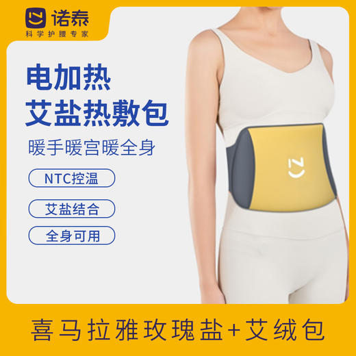 诺泰盐袋粗盐热敷包电加热肩颈暖腹理疗艾灸电热家用暖宫海燕袋子 商品图1