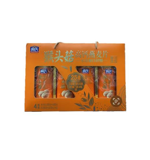 周氏猴头菇高钙燕麦800g 商品图0