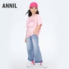 男女童弹力保型亲子装圆领短袖新款安奈儿童装实体店同款AM411566 商品缩略图3