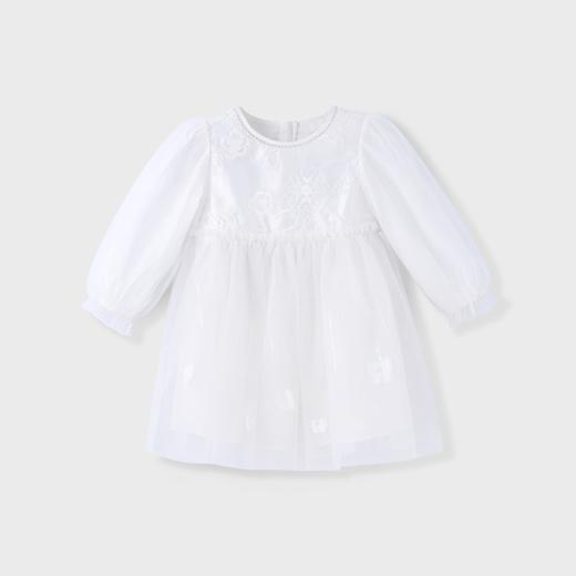 女童大蝴蝶甜美网纱长袖礼裙裙子新款安奈儿童装实体店同款XG413619 商品图6