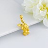 【定价黄金】足金 #儿童/宝宝 【精品】3D硬金兔年生肖兔子吊坠(V3DDZ00101)（预售产品下单后不退款不退货不换货不补差价） 商品缩略图2