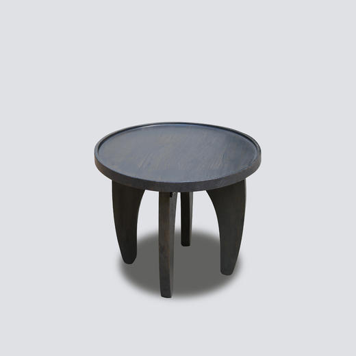 NS家居nsfurniture进口实木边几茶NSST-Jelly Low Side*Charcoal 商品图0