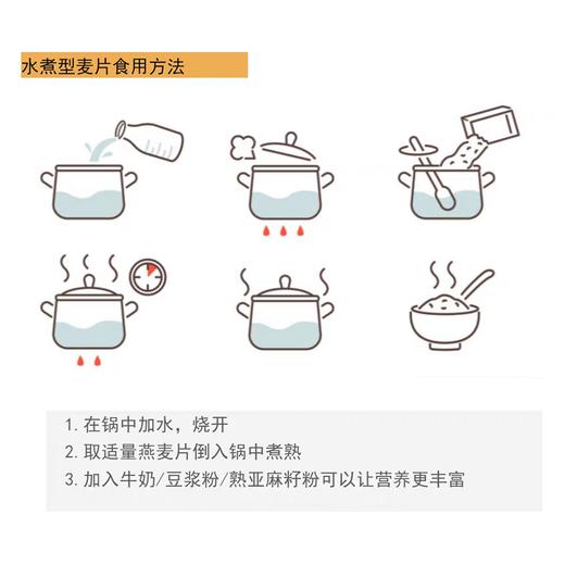 农科院350g/袋 需煮燕麦片 商品图3