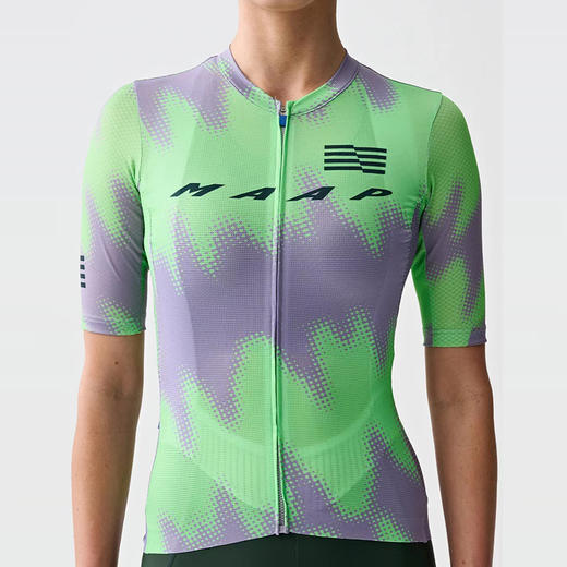 MAAP 女士 LPW Pro Air Jersey 限量款短袖骑行服 紫/绿 商品图2
