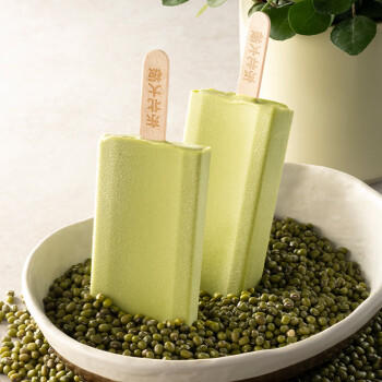 东北大板绿豆冰棍 75g*5支 盒装 冷饮 棒支 商品图4