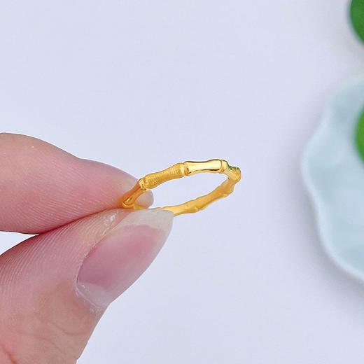 【限时克减150元】足金 【精品】3D硬金空心固口竹节圈戒(AR3DJZ00012)（预售产品下单后不退款不退货不换货不补差价）（预售产品下单后不退款不退货不换货不补差价） 商品图2