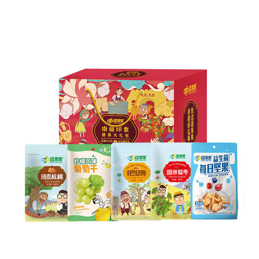 【严选】疆果果南疆坚果套餐B礼盒1515g/盒（厂家直发） 商品图0