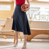 欧芮儿高腰显瘦半身裙女2021夏季新款百搭不规则中长款A字包臀裙 商品缩略图1