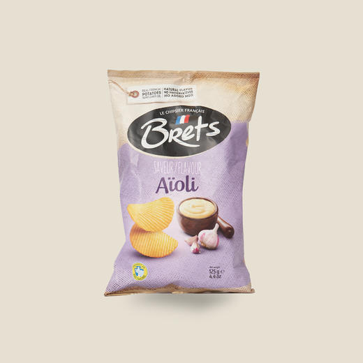 布瑞特蒜泥蛋黄酱味薯片 125g 商品图0