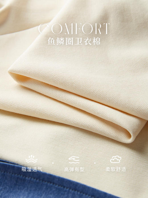 【年终特卖】熙世界假两件撞色POLO领卫衣小众设计长袖套头上衣2025春装新款 商品图2