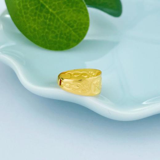 【线上黄金屋】【限时克减150元】足金999.9 #儿童/宝宝 BB戒健康活口宝宝戒(AF030BBJZ00012)（预售产品下单后不退款不退货不换货不补差价） 商品图2