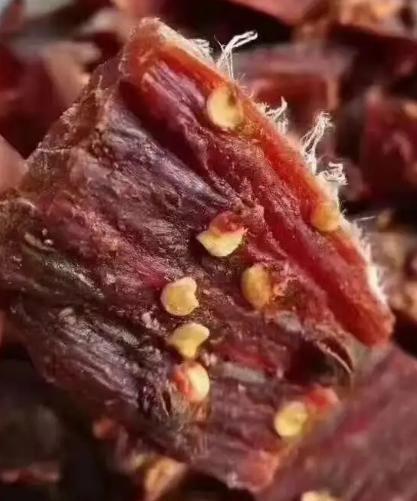 青海果洛州玛沁县80g有机卤汁牦牛肉(原味)80g/盒 商品图1