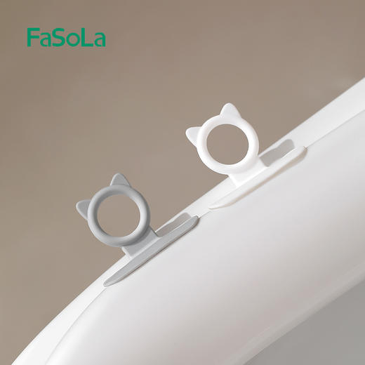 FaSoLa卫生间马桶提盖器掀马桶盖把手防脏硅胶马桶拉手揭盖器神器 商品图1