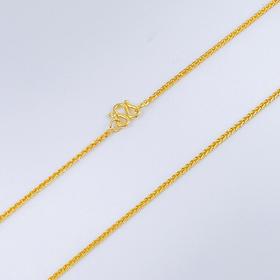 【限时克减150元】足金999.9 方肖邦链项链(XL00013-02)预售产品下单后不退款不退货不换货不补差价