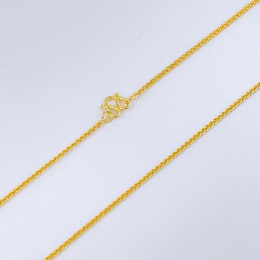 【限时克减150元】足金999.9 方肖邦链项链(XL00013-02)预售产品下单后不退款不退货不换货不补差价 商品图0