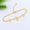 【限时克减150元】足金999 #九紫离火 5G黄金调节双层蝴蝶手链(AG5GSL00119)（预售产品下单后不退款不退货不换货不补差（预售产品下单后不退款不退货不换货不补差 商品缩略图1