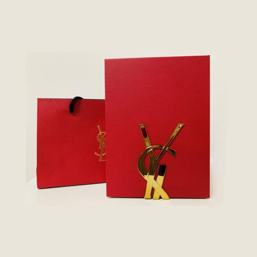 YSL圣罗兰红色浮雕口红礼盒（#N21不羁复古红、#1966暖红棕） 商品图2